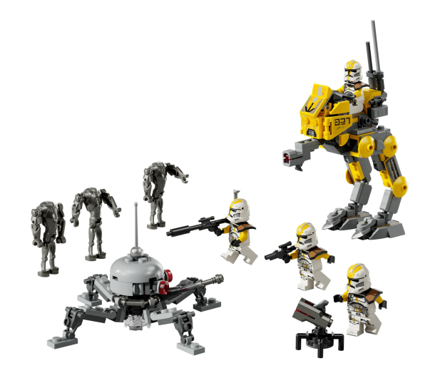LEGO Star Wars 75431 żołnierze-klony z 327. korpusu galaktycznego - 1331719 - zdjęcie 3